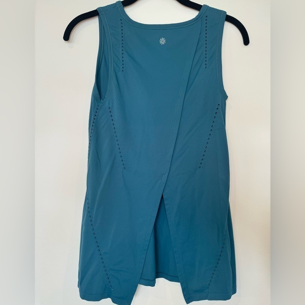 Athleta Foothill Tank Teal sz XS - Picture 4 of 5